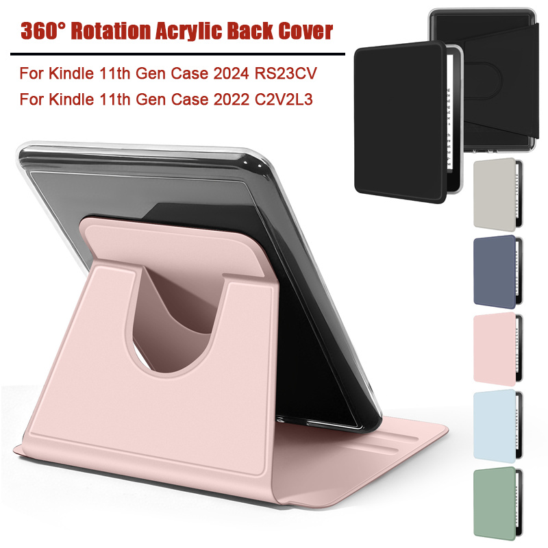 Kindle Tablet Accessories - Étui en acrylique avec support rotatif