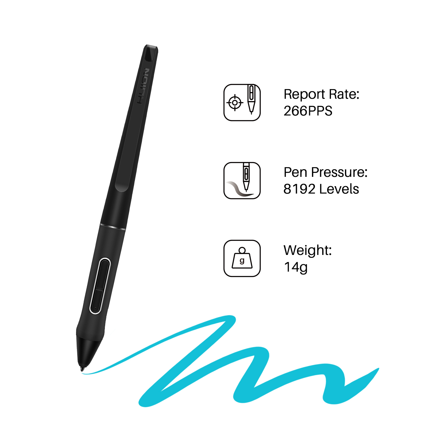 Huion Tablet Accessories - HUION PW517 tablettes graphiques stylo stylo
