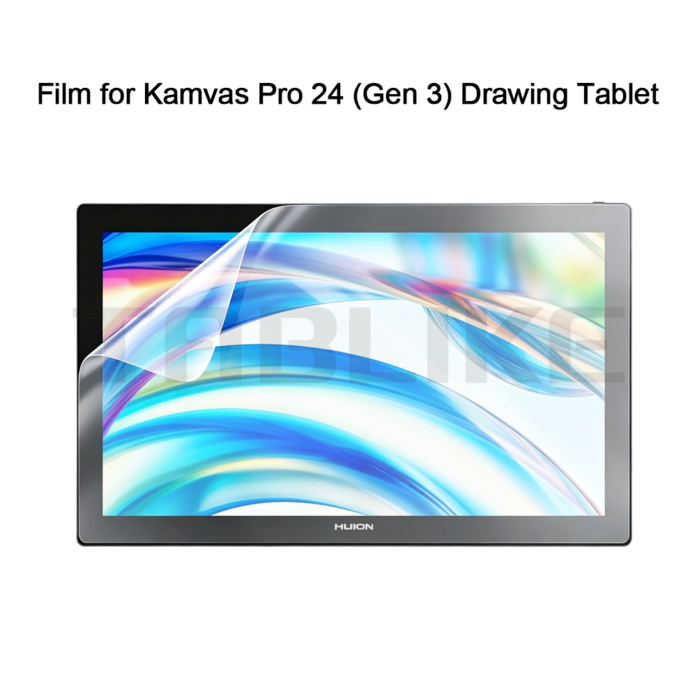 Huion Tablet Accessories - Film protecteur effet papier UNIQUEMENT compatible