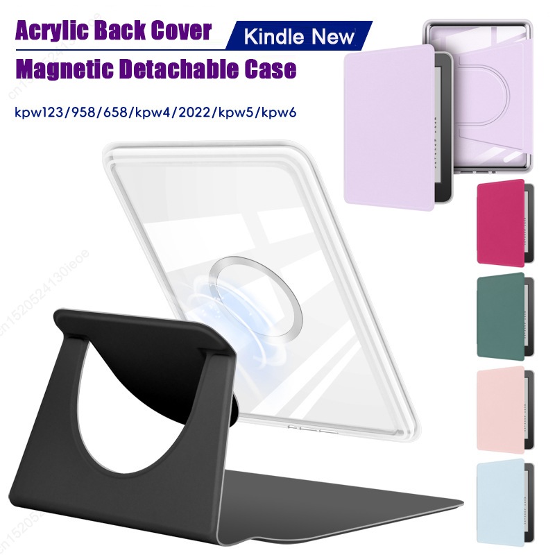 Kindle Tablet Accessories - Étui magnétique détachable pour Kindle Paperwhite