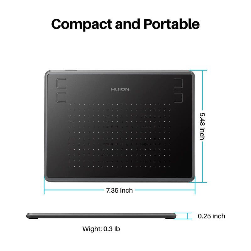 HUION H430P tablettes numériqu - Huion Tablet Accessories avis et prix