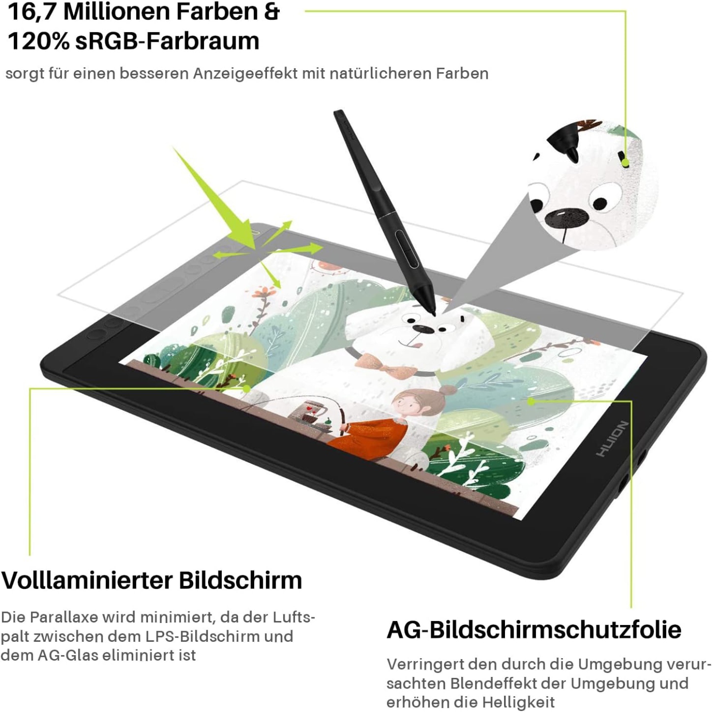 Tablette graphique numérique H - Huion Tablet Accessories avis et prix