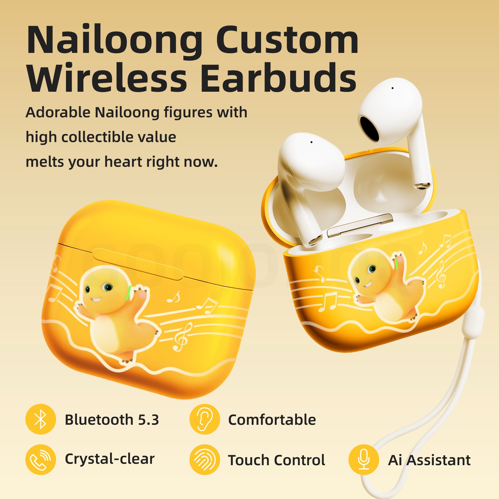 Nailoong TWS-A6 pro casque san - Tablet Accessories Choice Store avis et prix