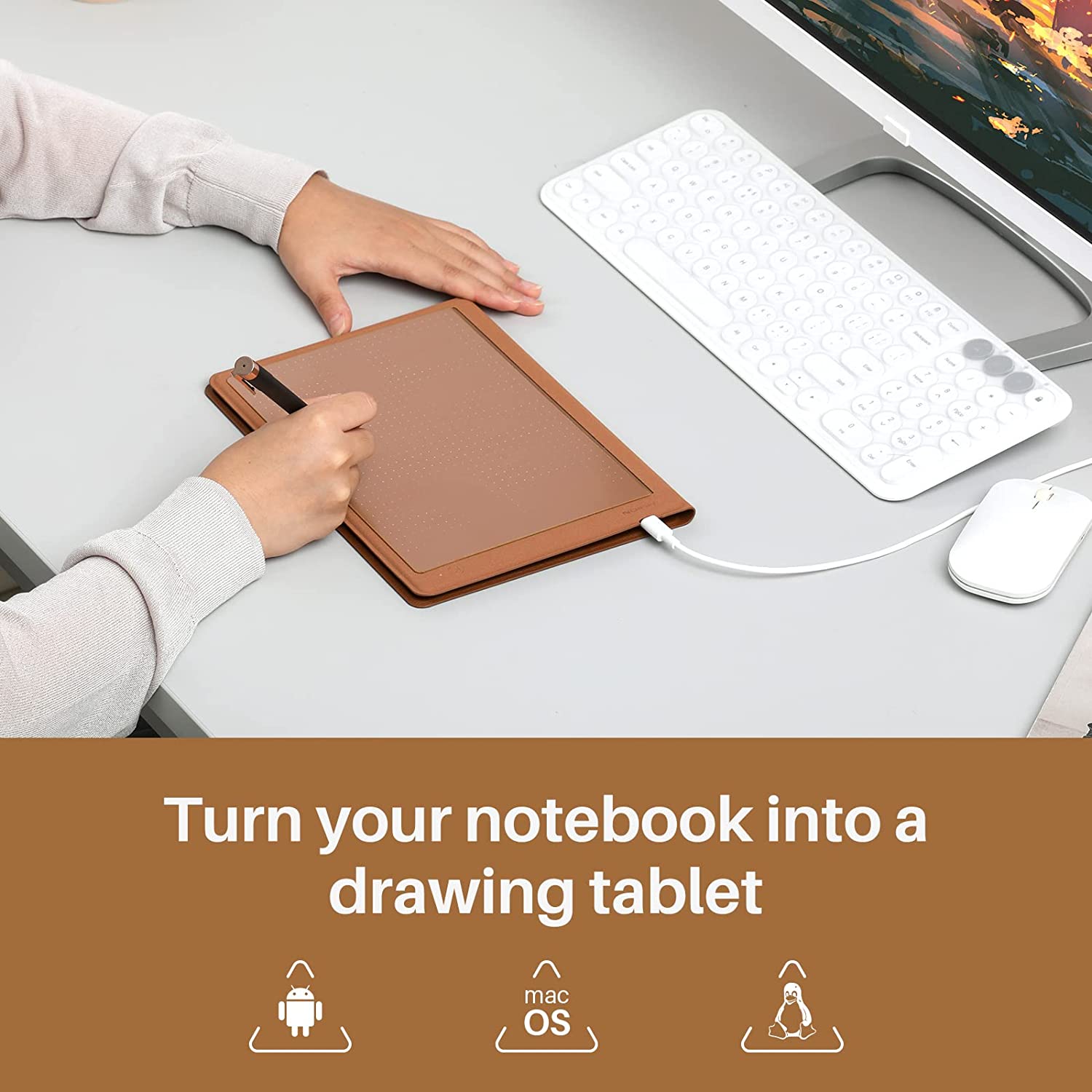 Bloc-notes intelligent Huion N - Huion Tablet Accessories avis et prix