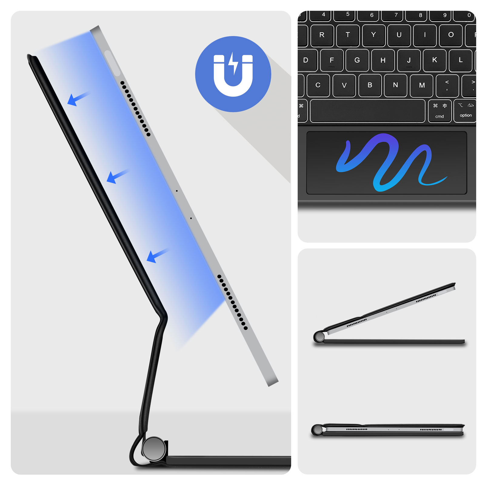 GOOJODOQ clavier magique pour  - Tablet Accessories Choice Store avis et prix