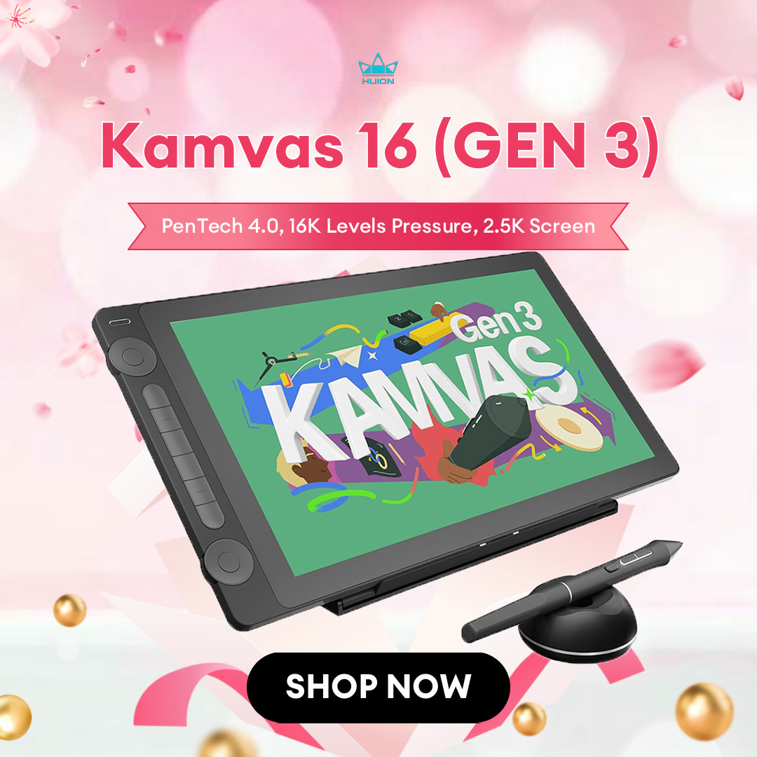 Huion-Tablette moniteur Kamvas - Huion Tablet Accessories avis et prix