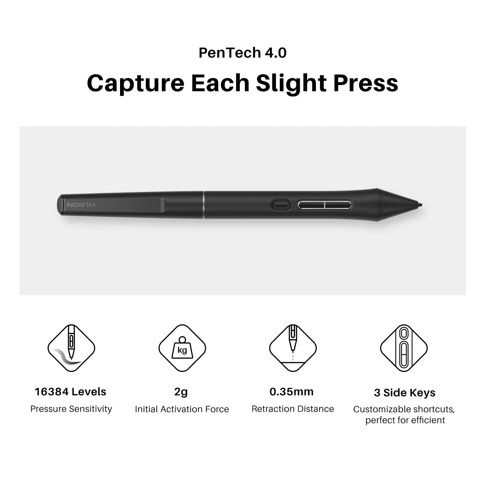 Huion-Tablette moniteur Kamvas - Huion Tablet Accessories avis et prix