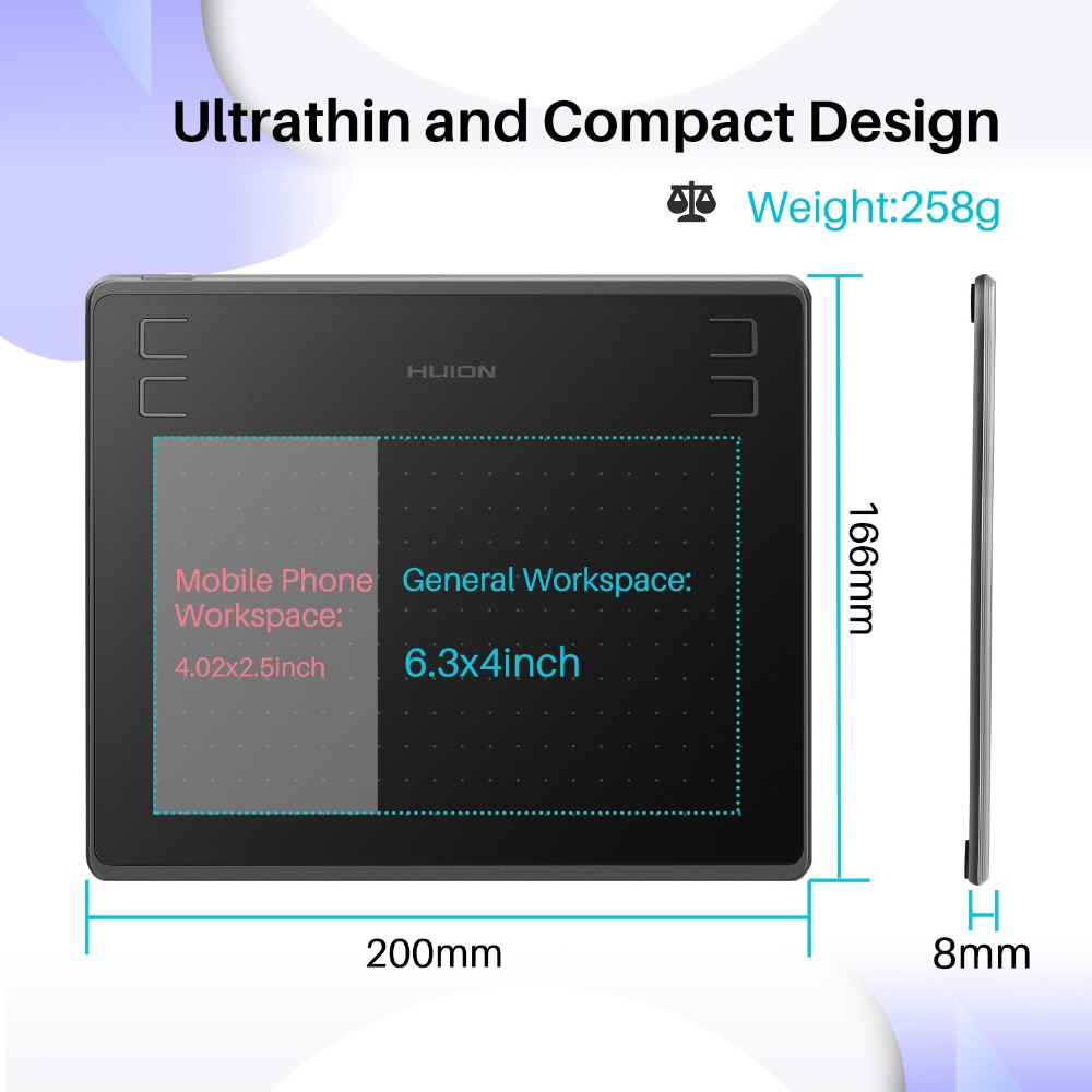 Huion-Tablette de dessin numér - Huion Tablet Accessories avis et prix