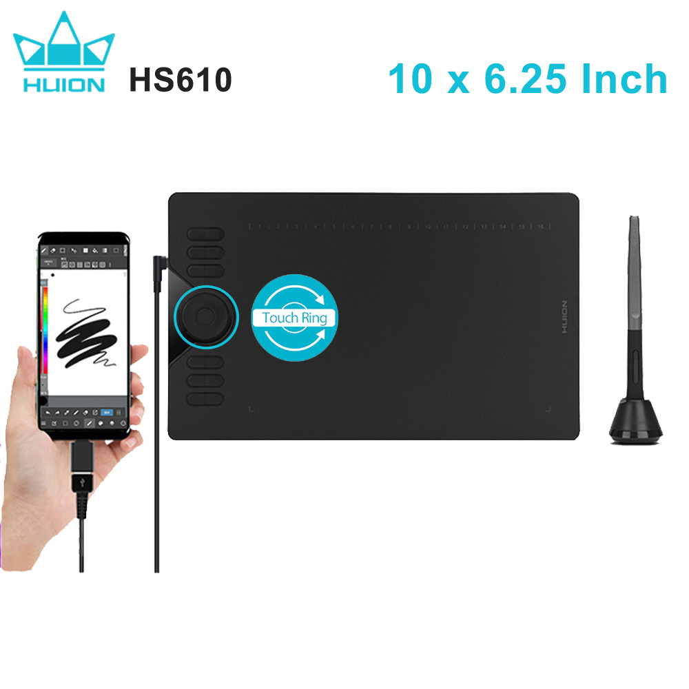 Huion — Tablette graphique HS6 - Huion Tablet Accessories avis et prix