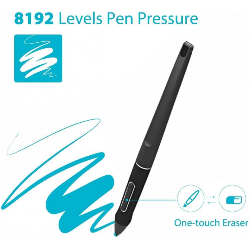 Stylet passif PW507 compatible - Huion Tablet Accessories avis et prix